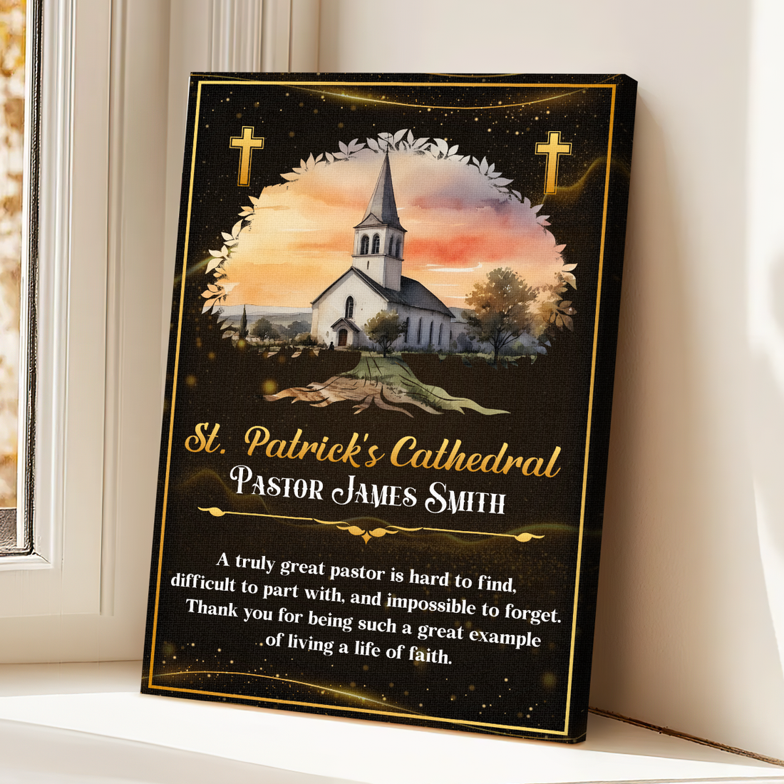 Dear My Pastor | Personalized Poster/Canvas